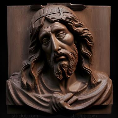 3D model st jesus (STL)